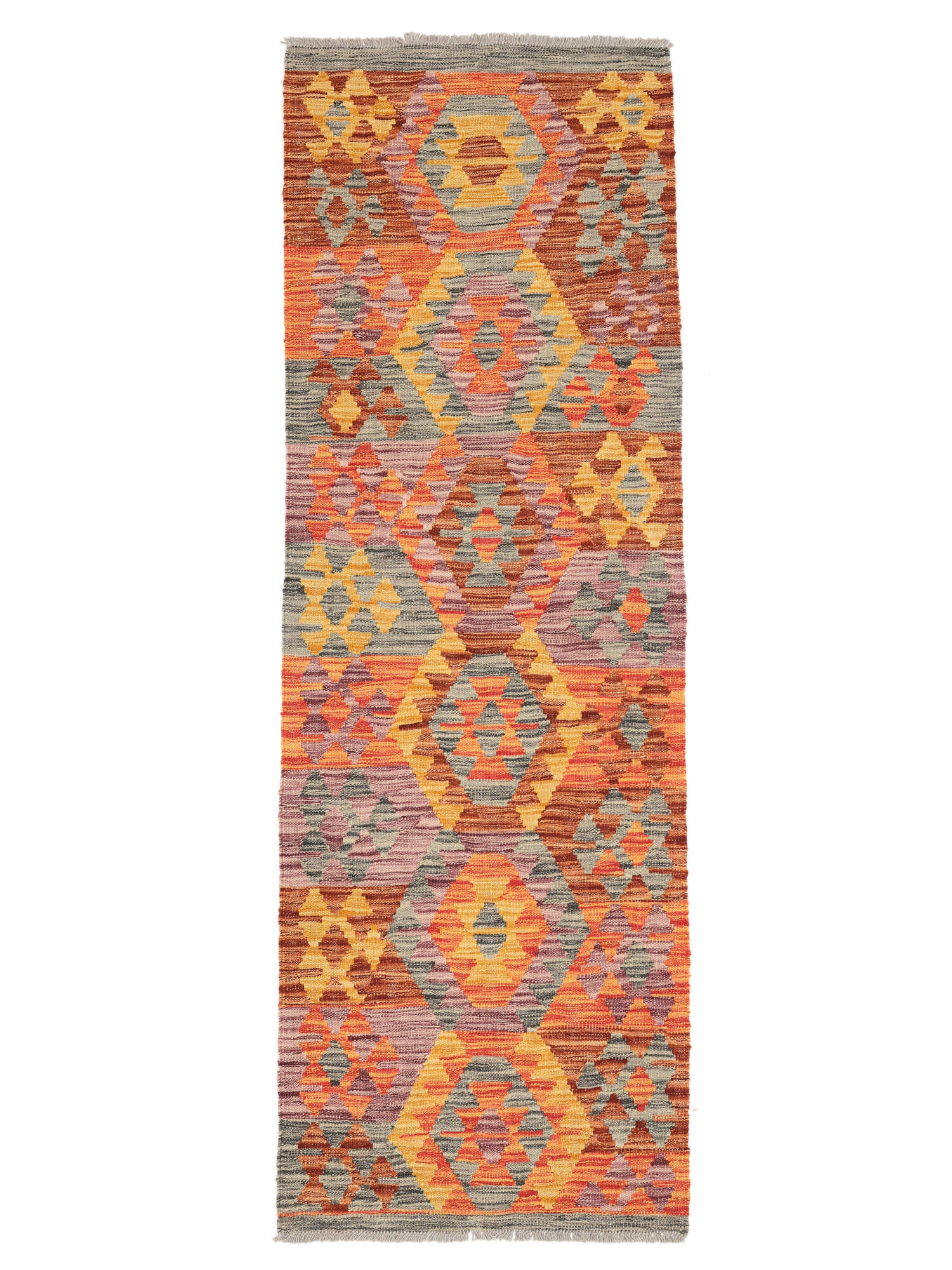 Kelim Afghan Old style Matta 62x186