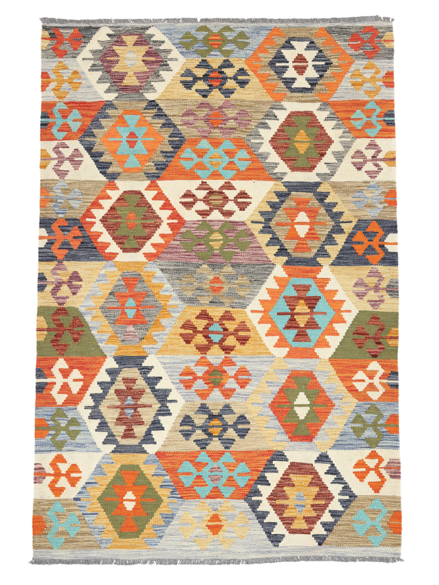 Kelim Afghan Old style Matta 120x181