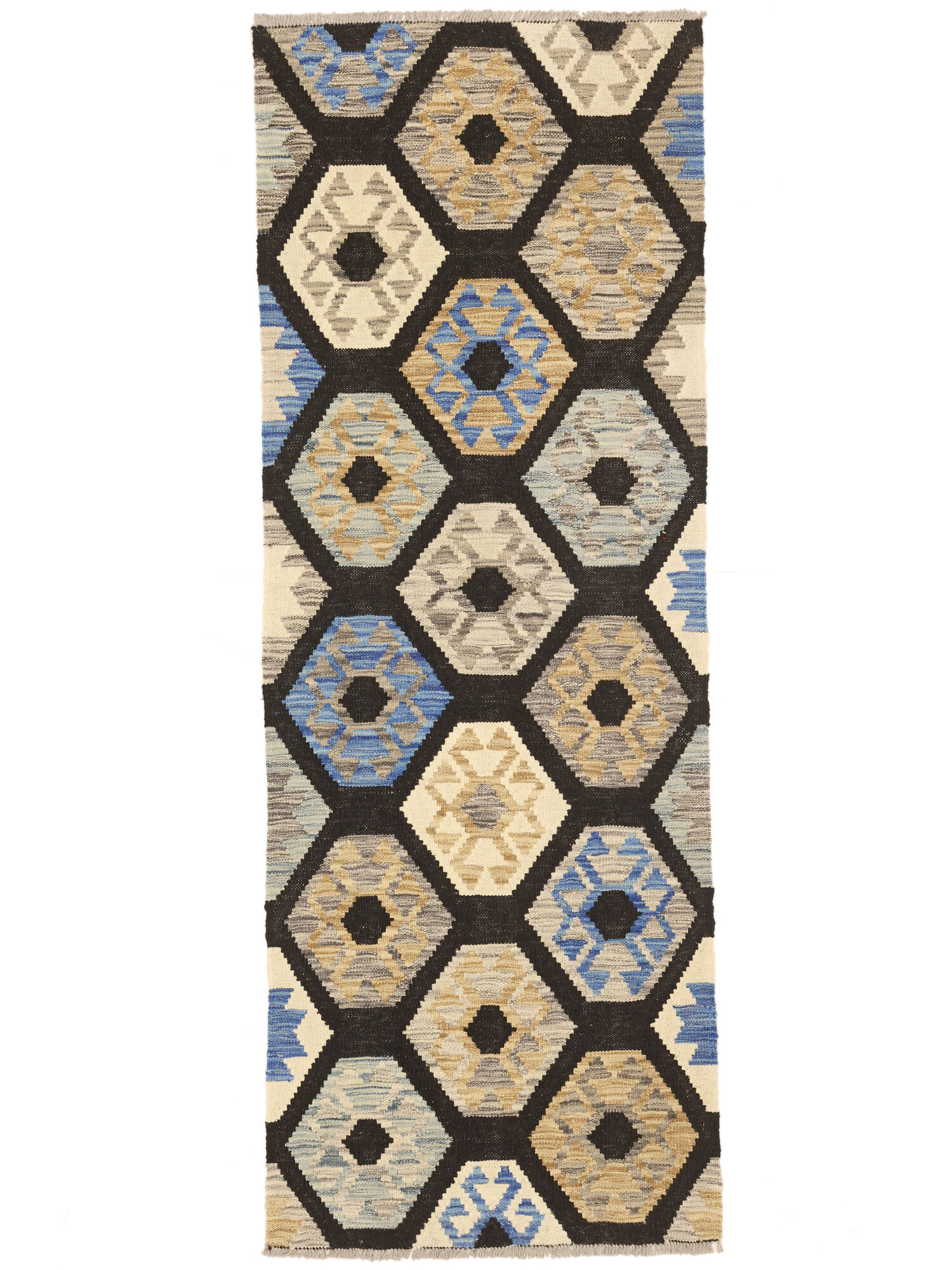Kelim Afghan Old style Matta 62x172