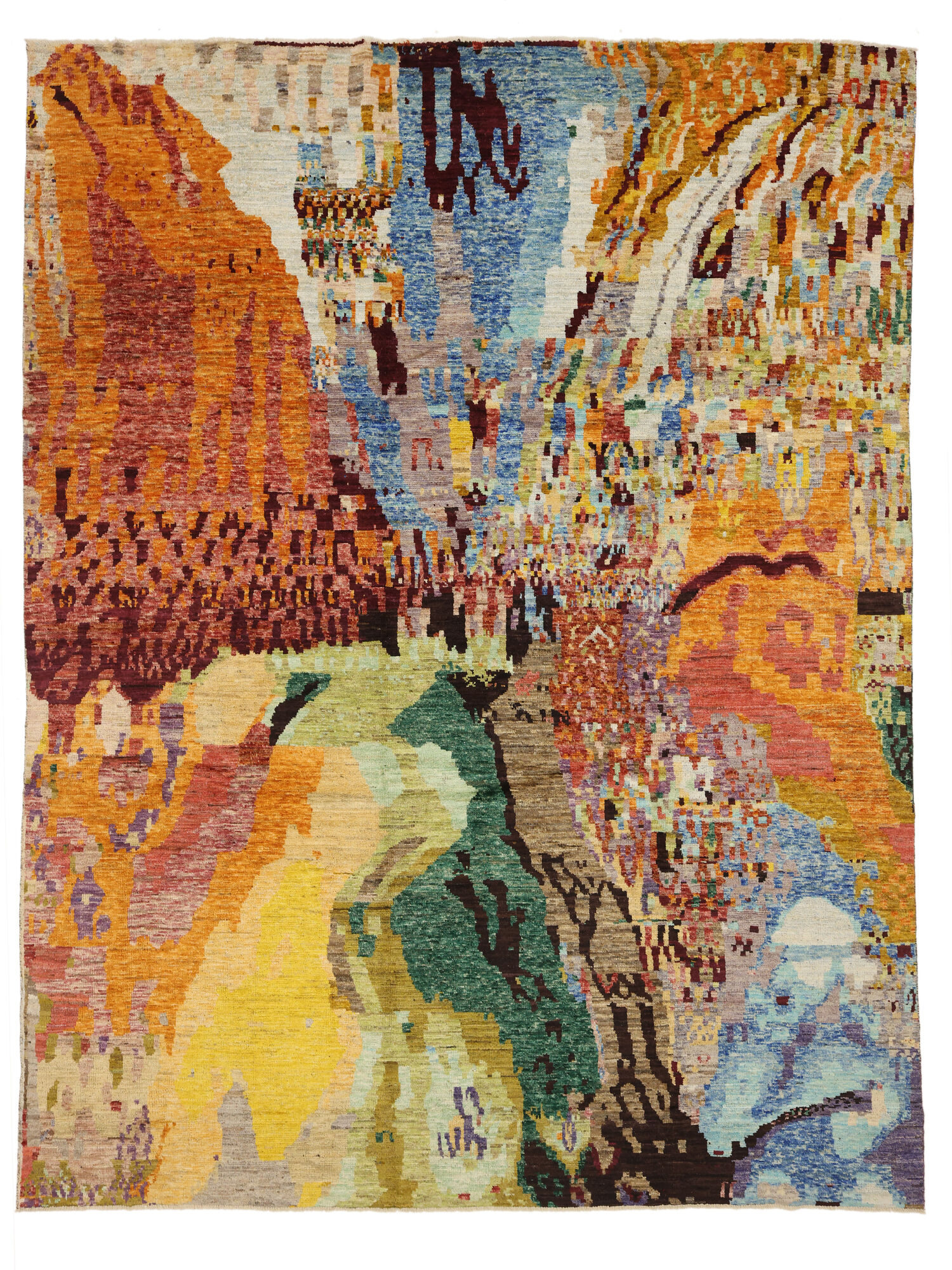 Berber Colourful Matta 272x359