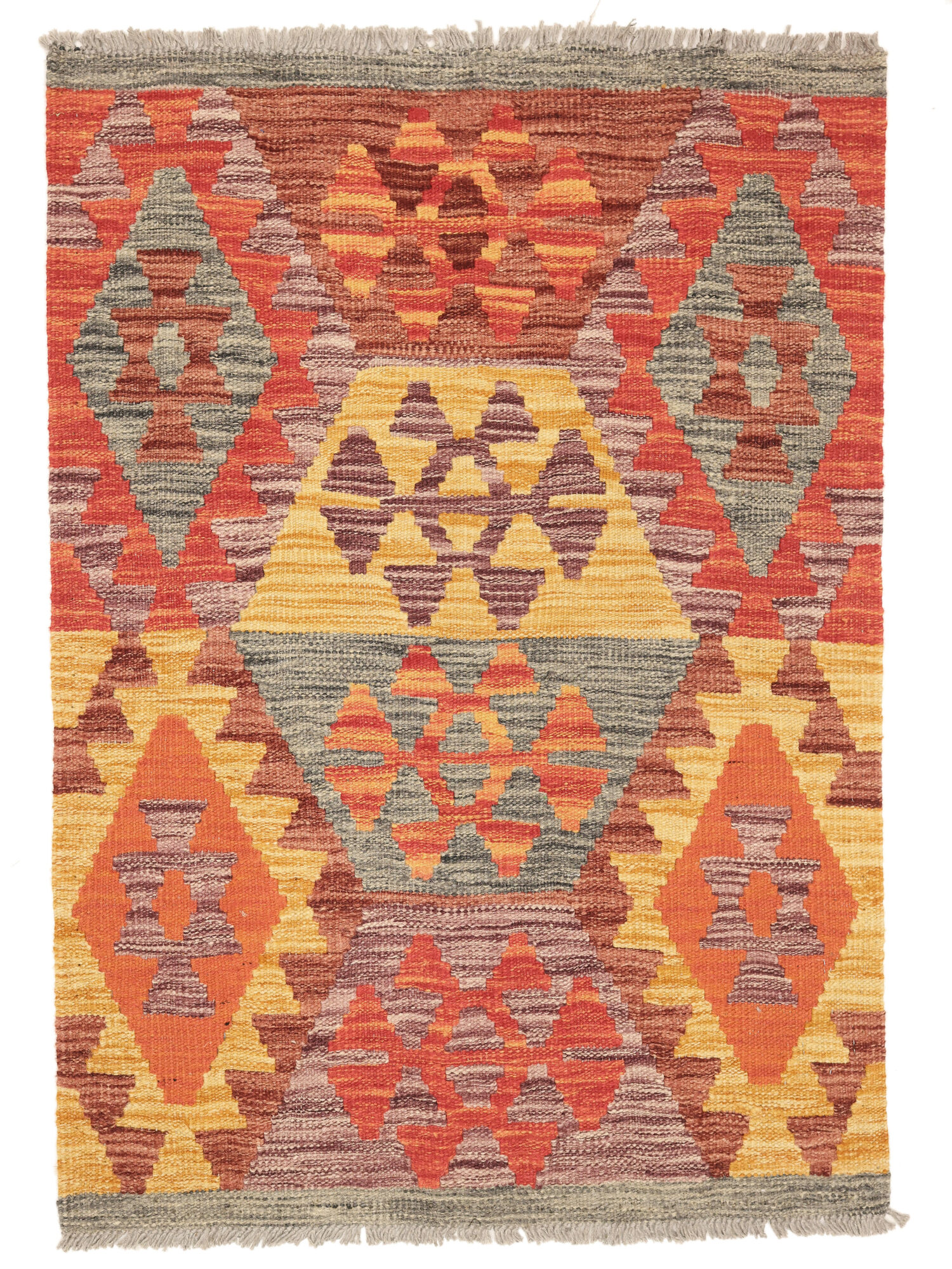 Kelim Afghan Old style Matta 65x90