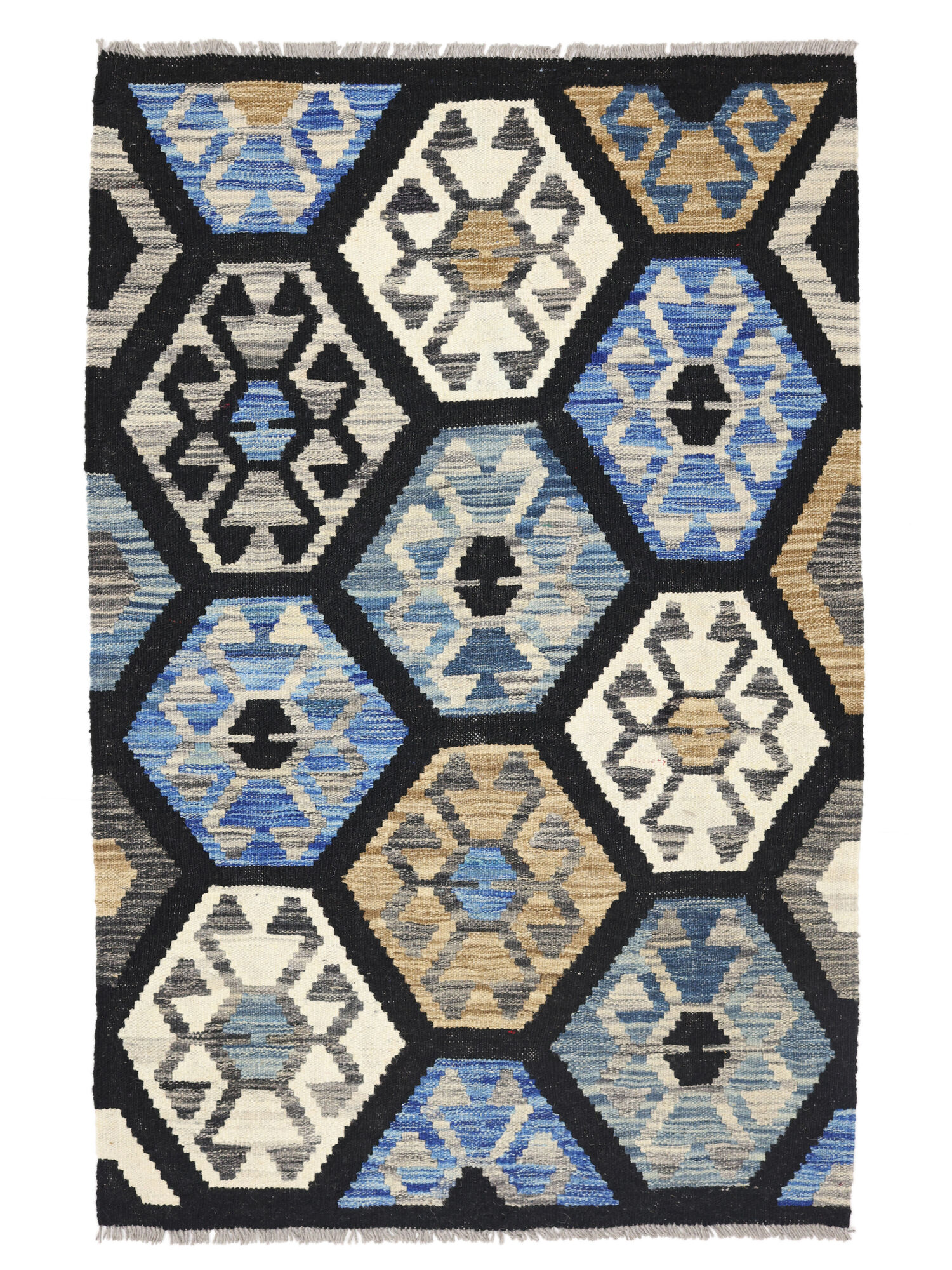 Kelim Afghan Old style Matta 84x126