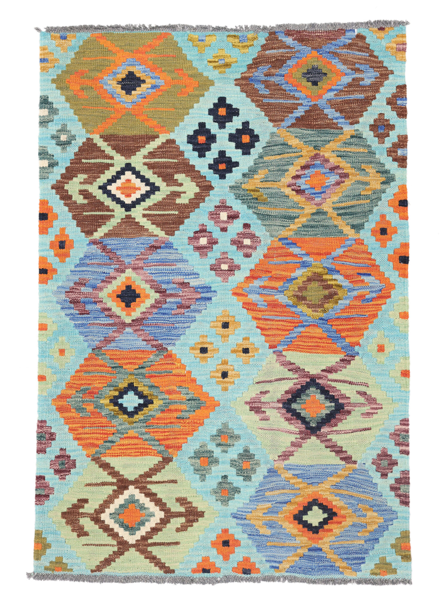 Kelim Afghan Old style Matta 82x122