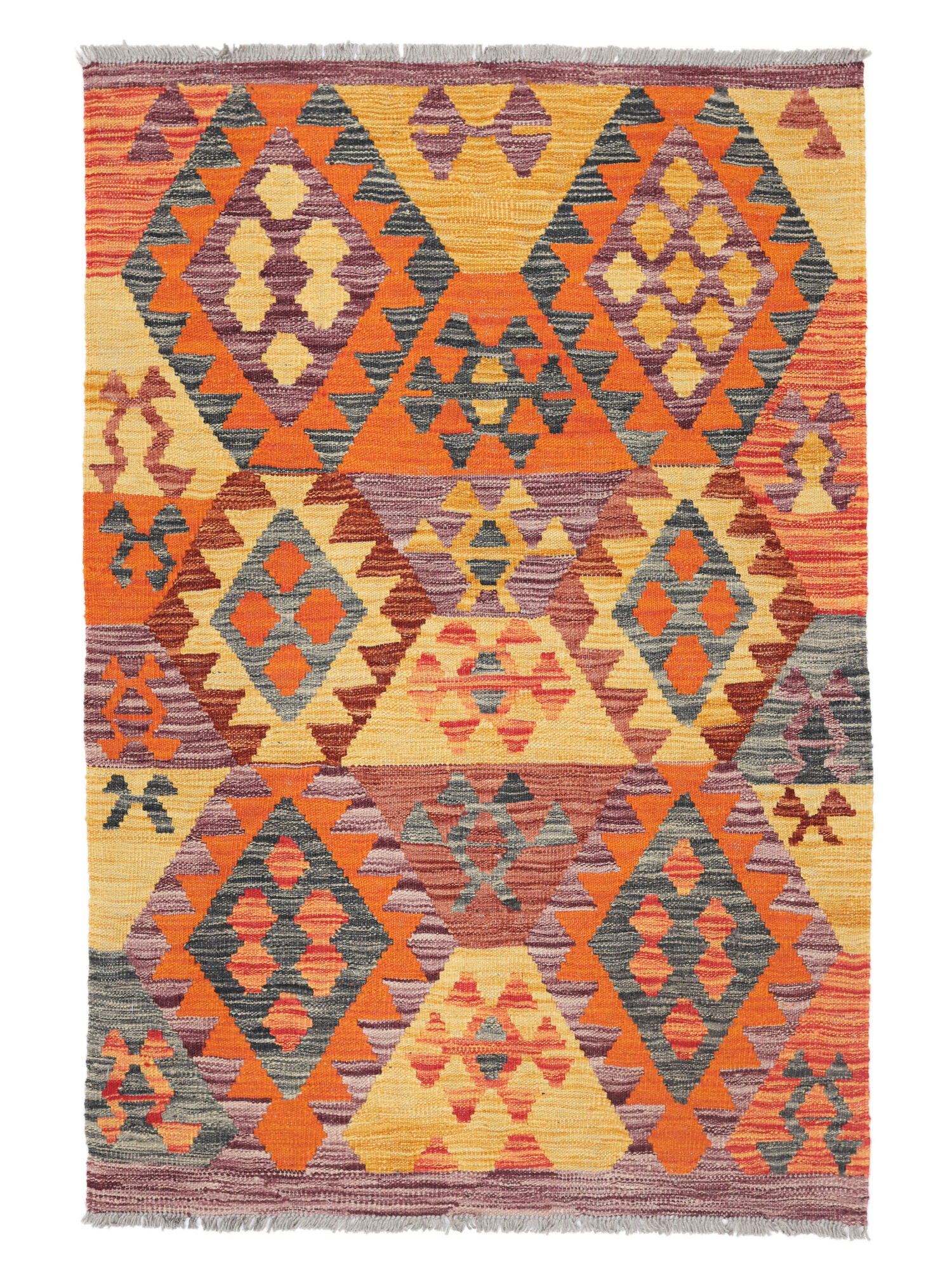 Kelim Afghan Old style Matta 84x123