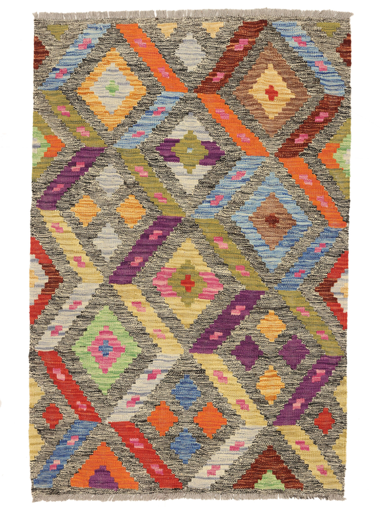 Kelim Afghan Old style Matta 83x126