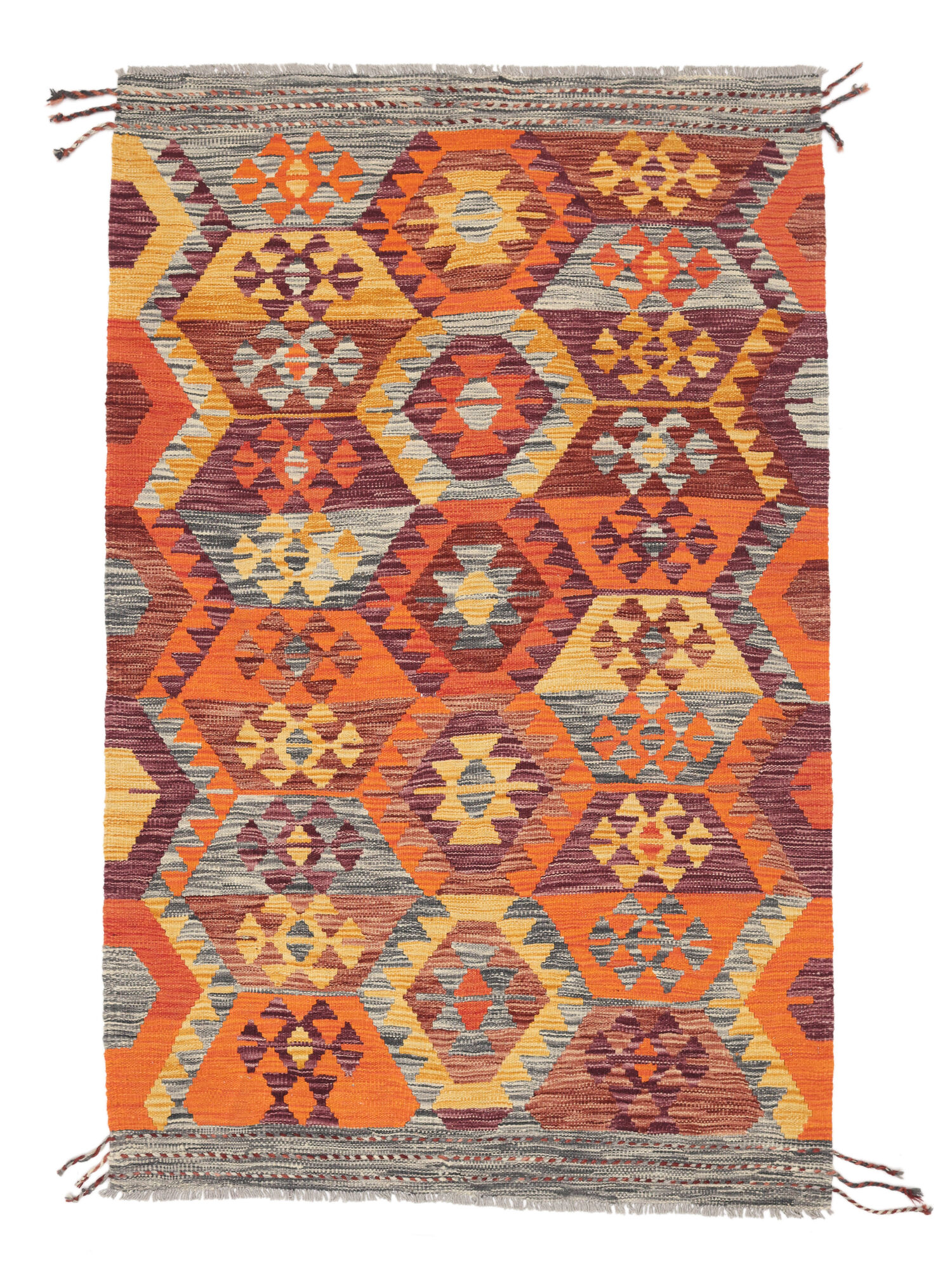 Kelim Afghan Old style Matta 113x176