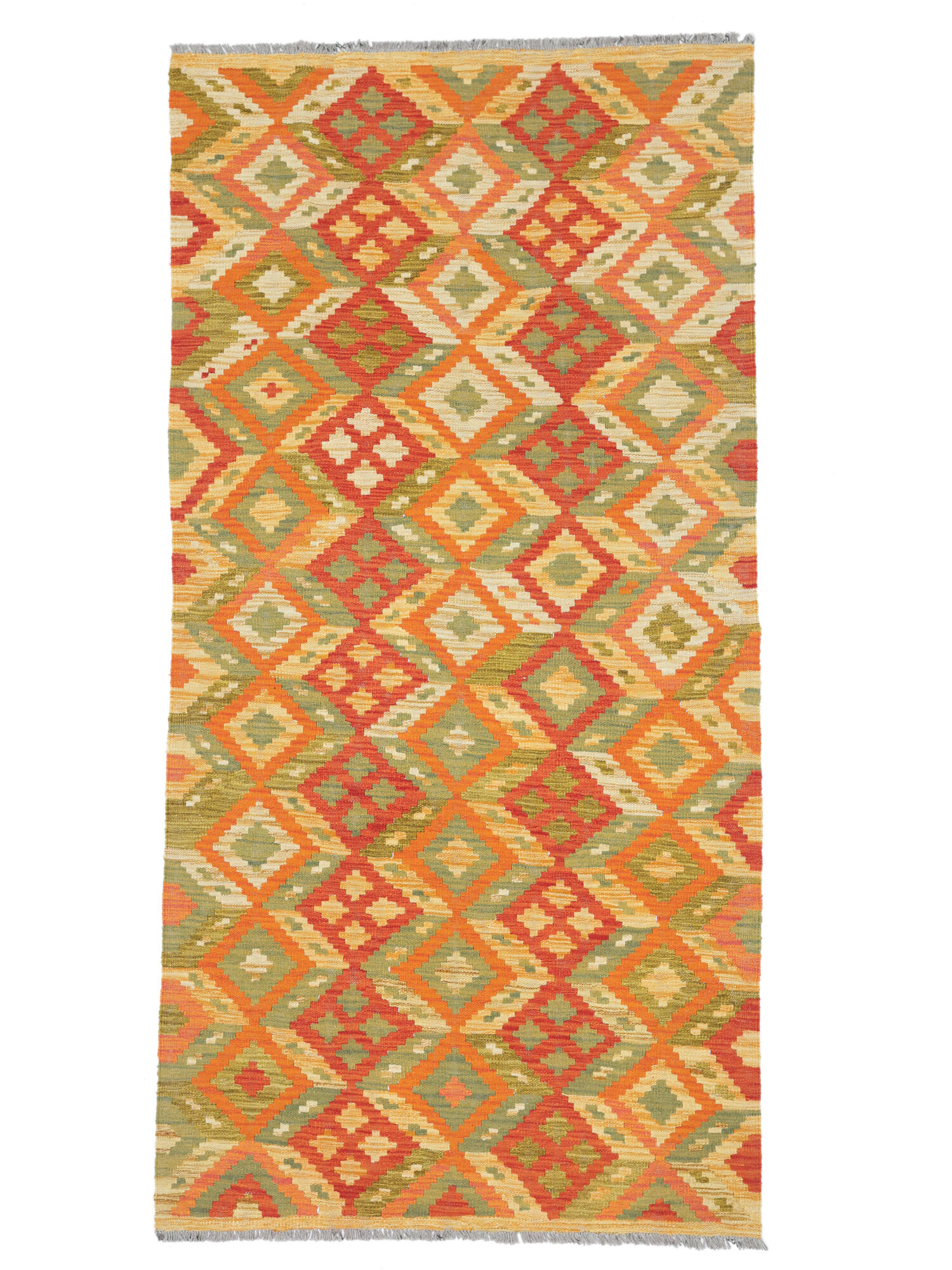 Kelim Afghan Old style Matta 100x204