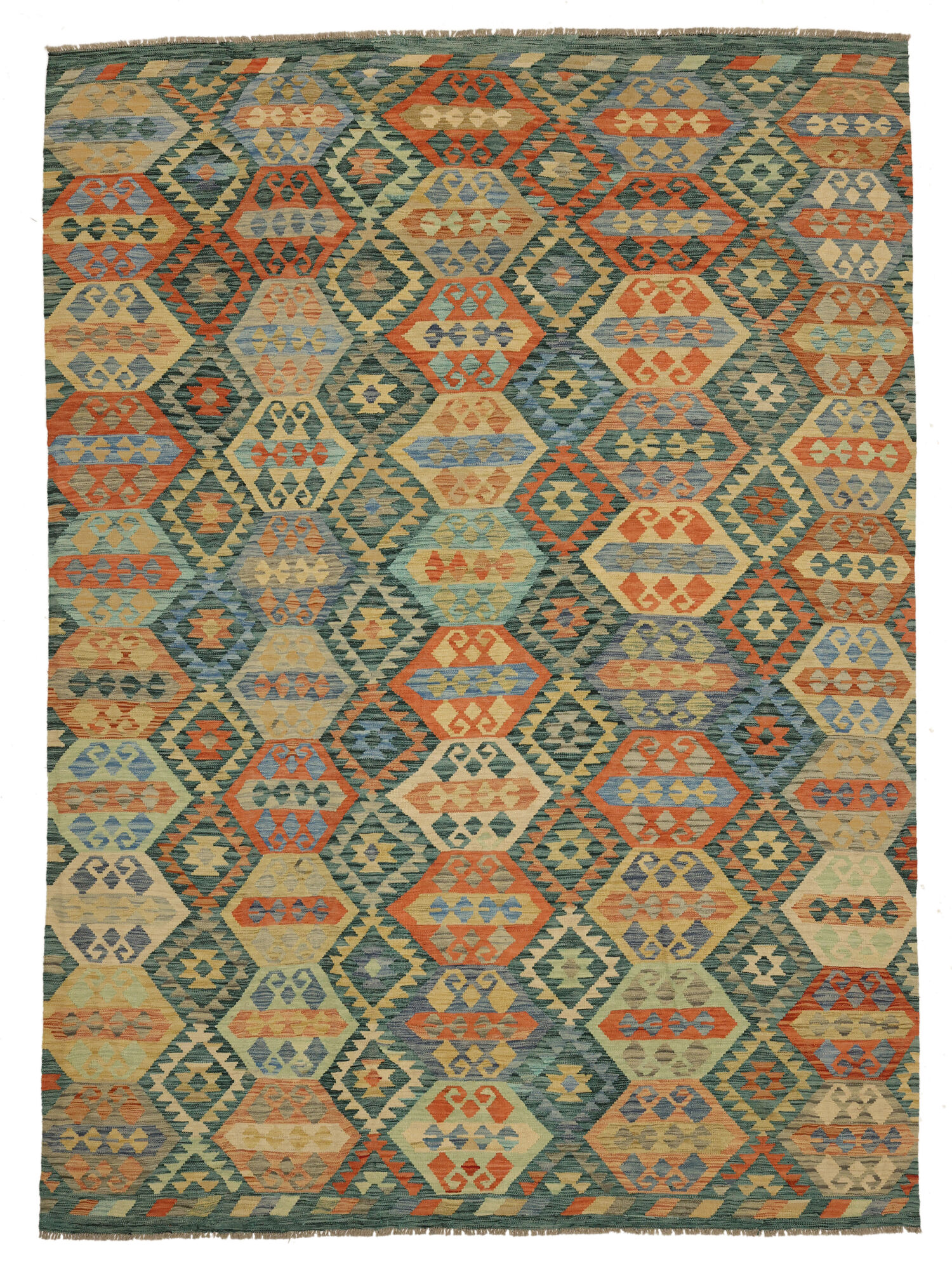 Kelim Afghan Old style Matta 253x348