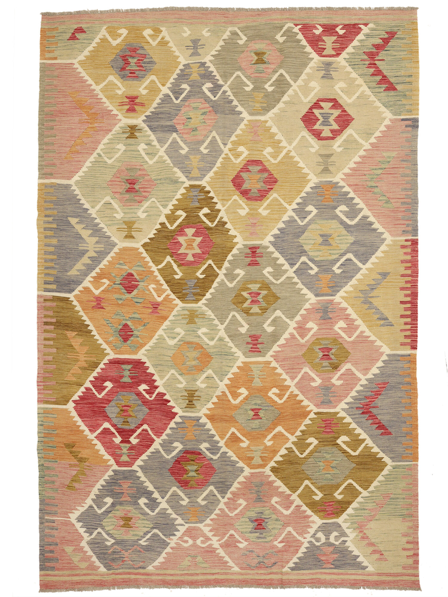 Kelim Afghan Old style Matta 197x298