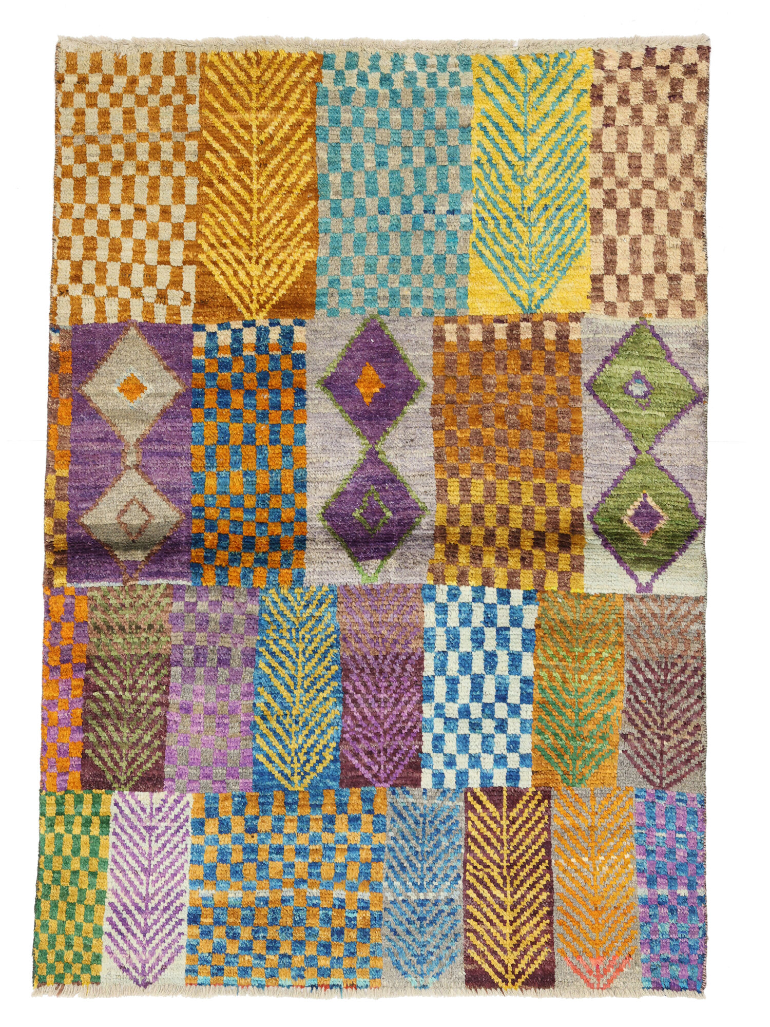 Berber Colourful Matta 89x140
