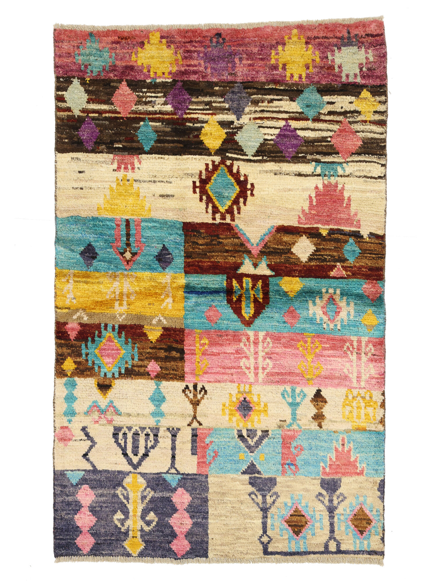 Berber Colourful Matta 89x148