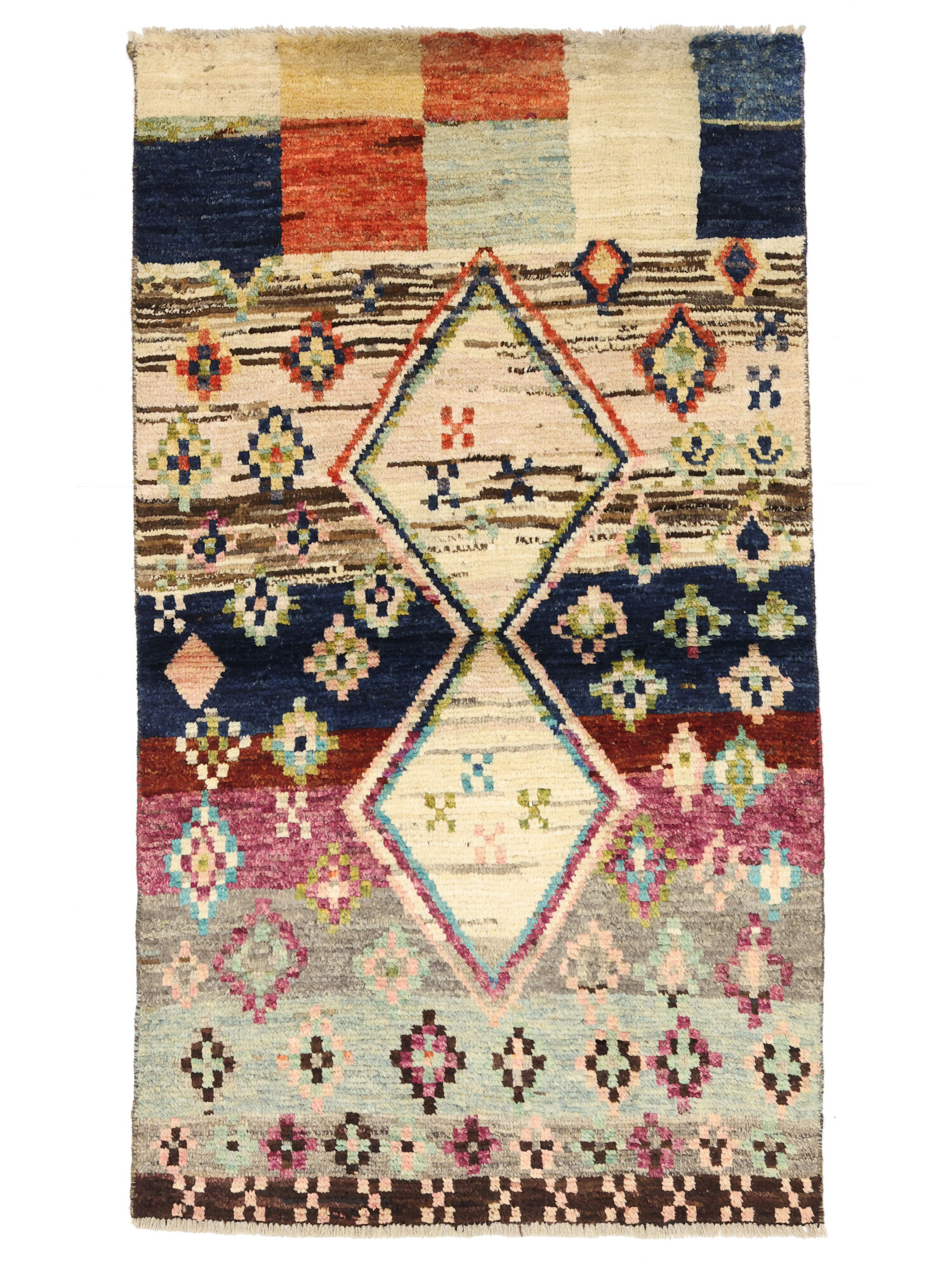 Berber Colourful Matta 87x151