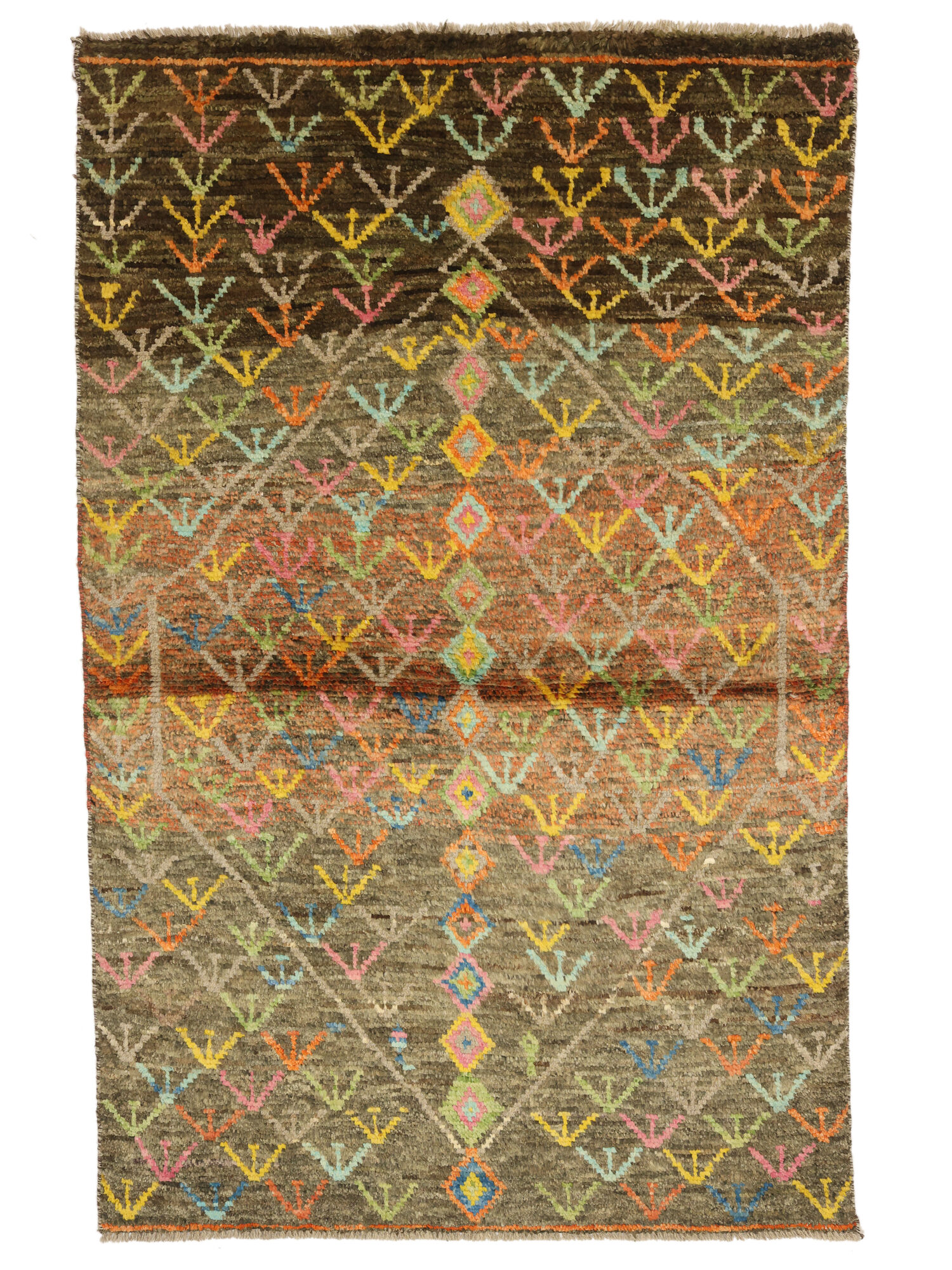Berber Colourful Matta 93x151