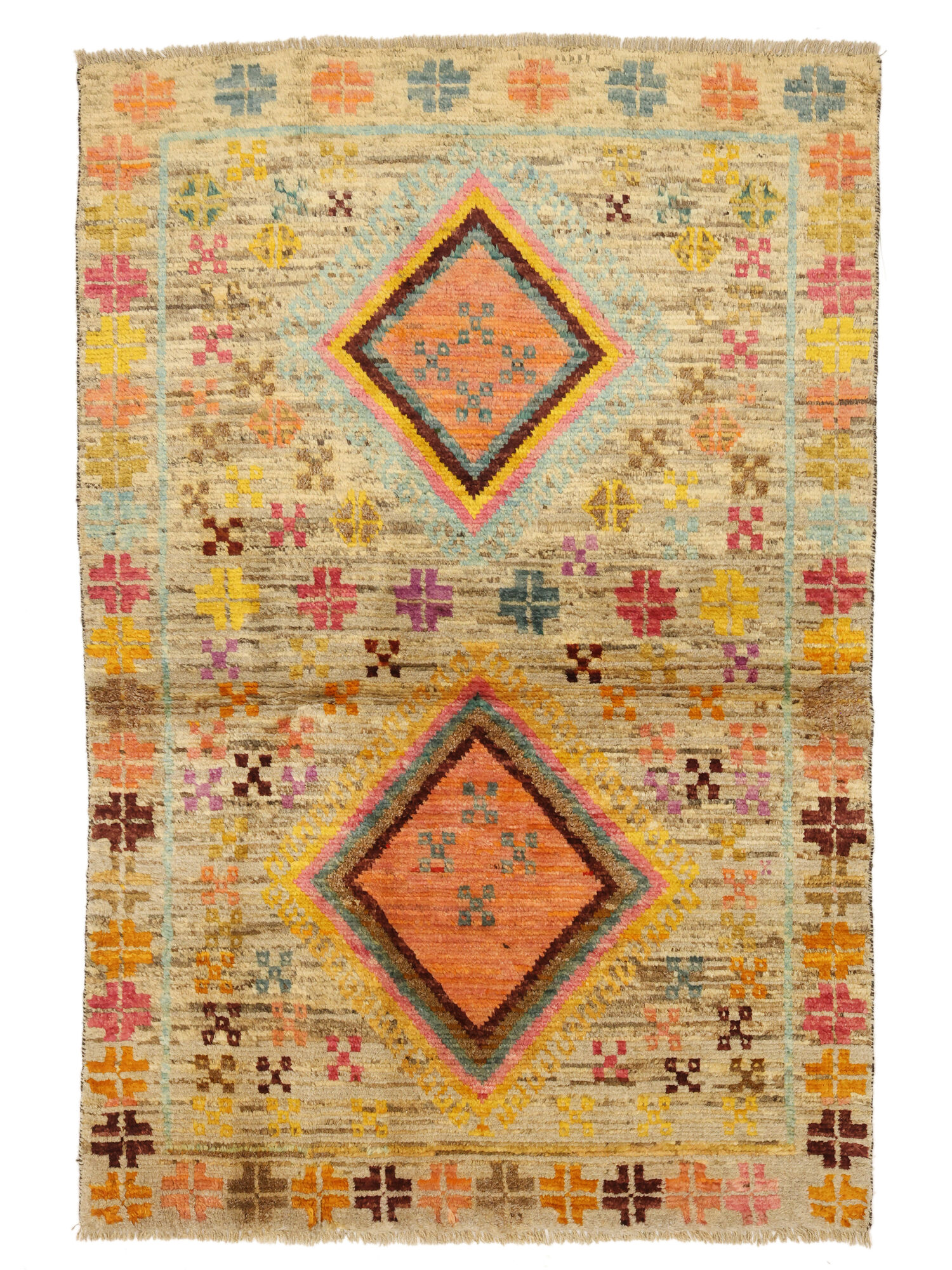 Berber Colourful Matta 93x140