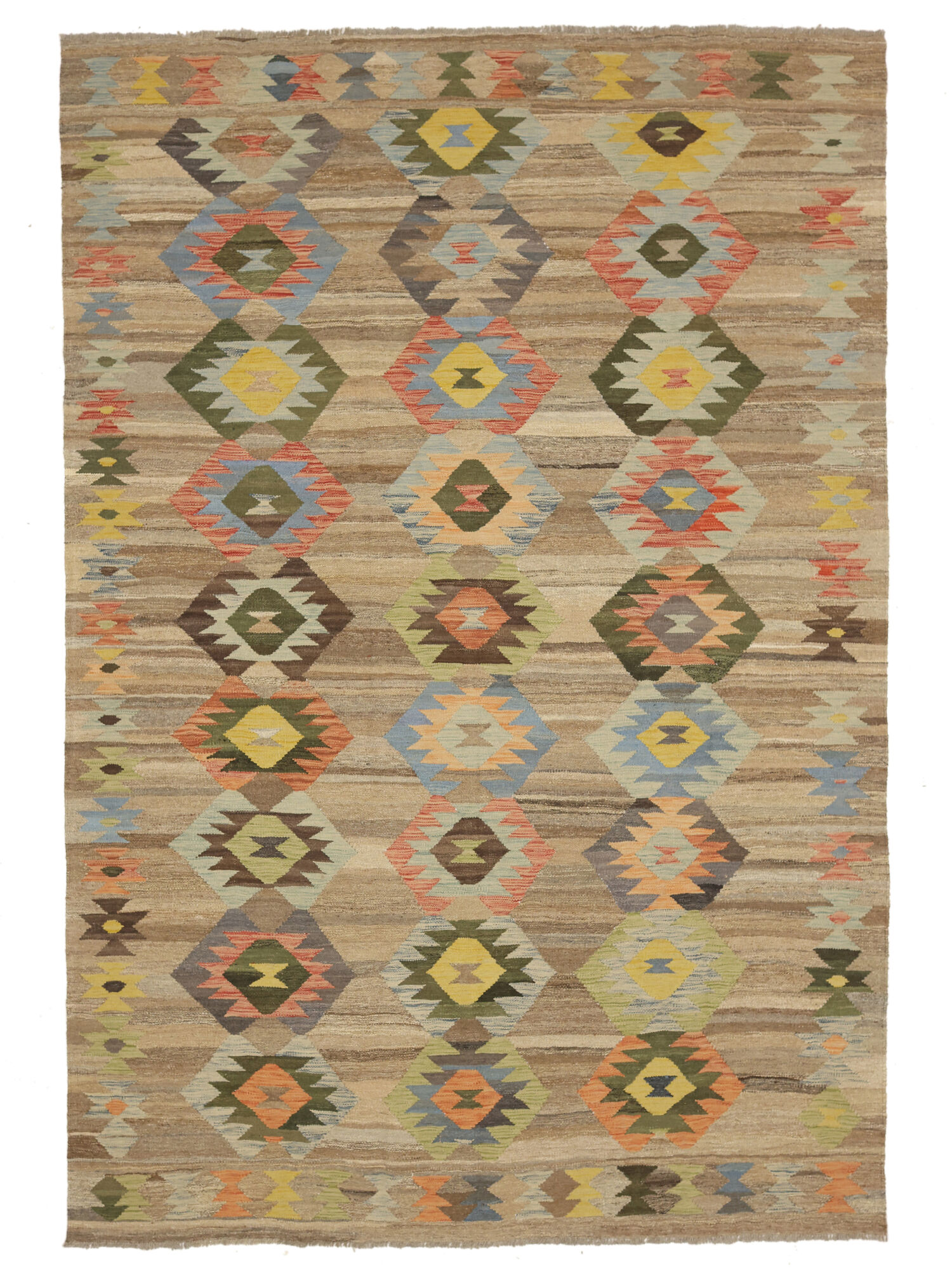 Kelim Afghan Old style Matta 206x298
