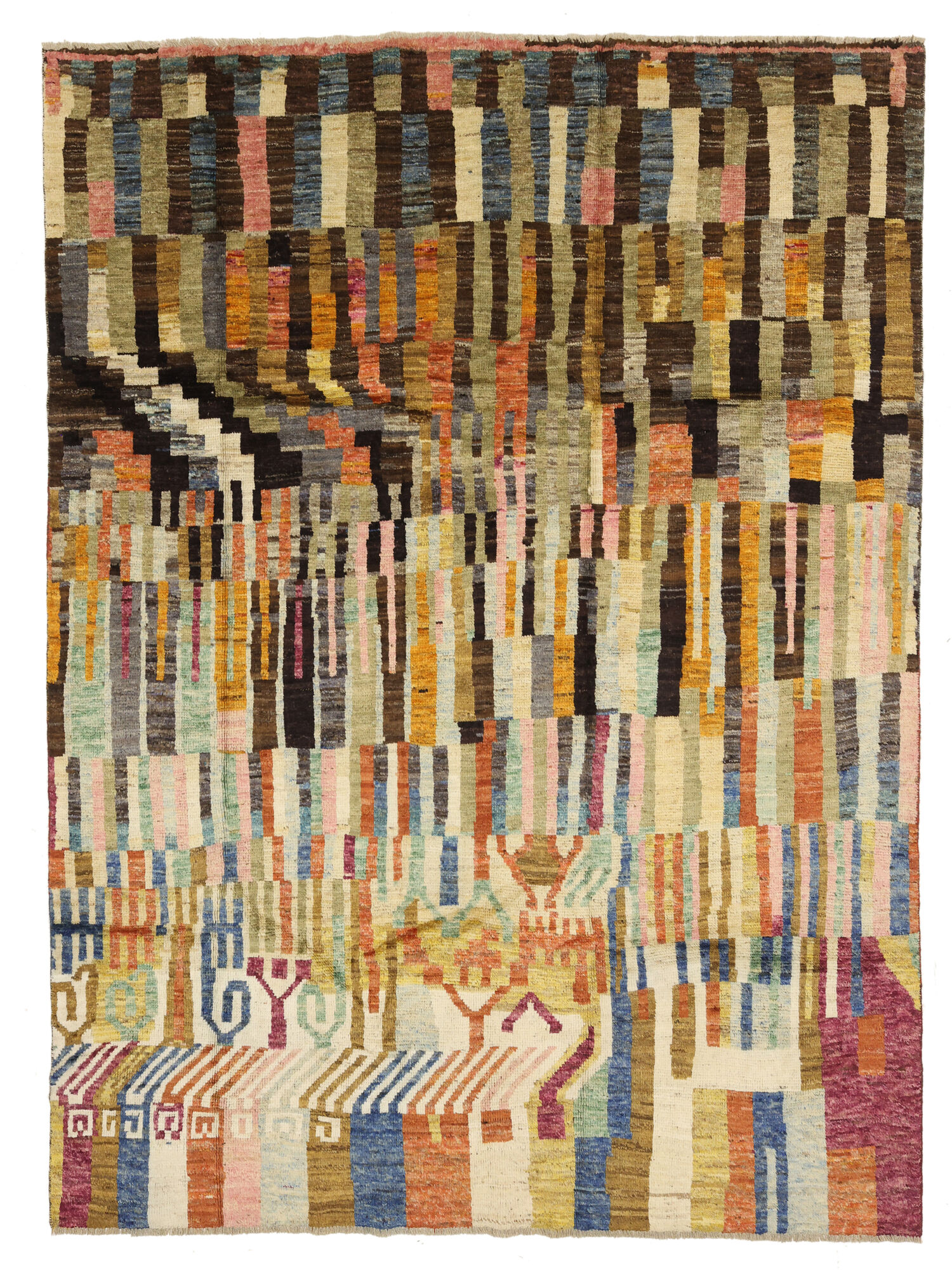 Berber Colourful Matta 185x252