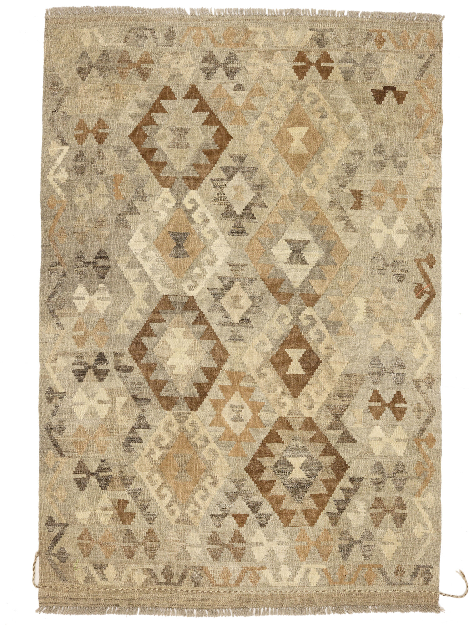 Kelim Afghan Old style Matta 129x192