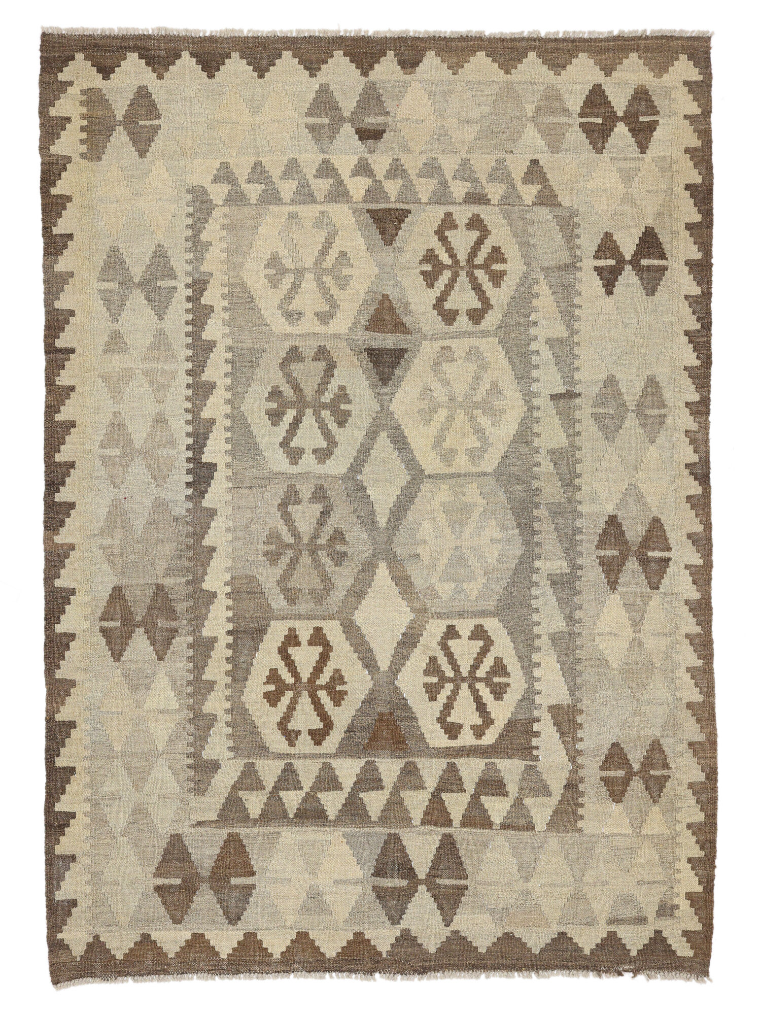 Kelim Afghan Old style Matta 129x182