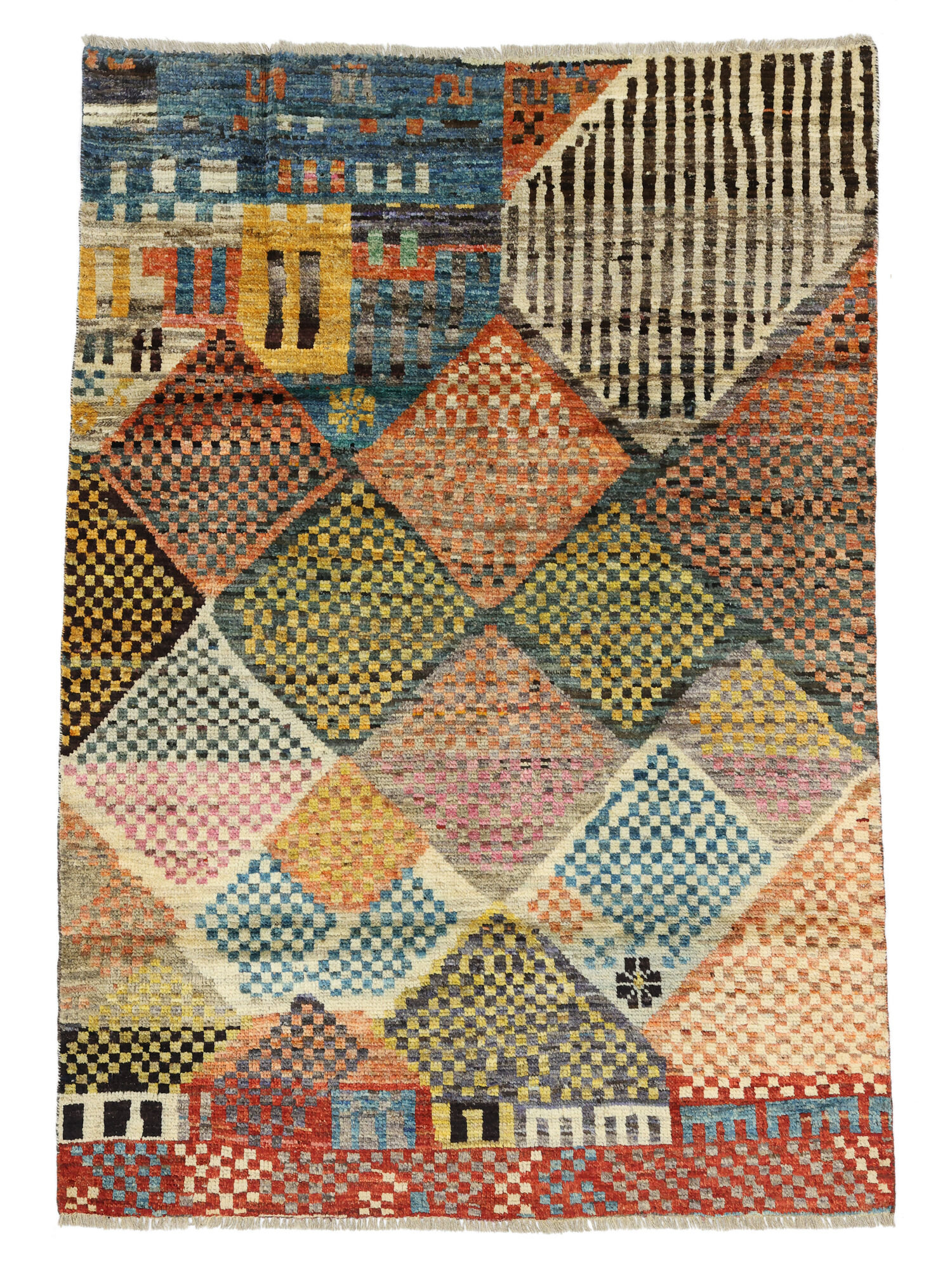 Berber Colourful Matta 124x175