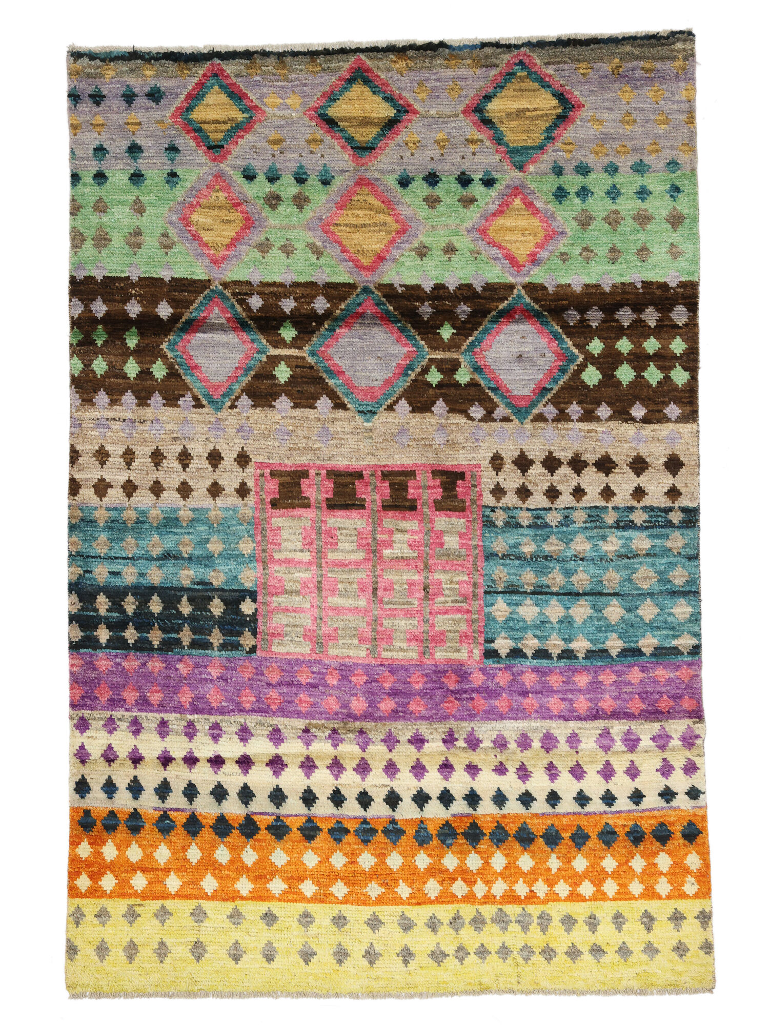 Berber Colourful Matta 124x184