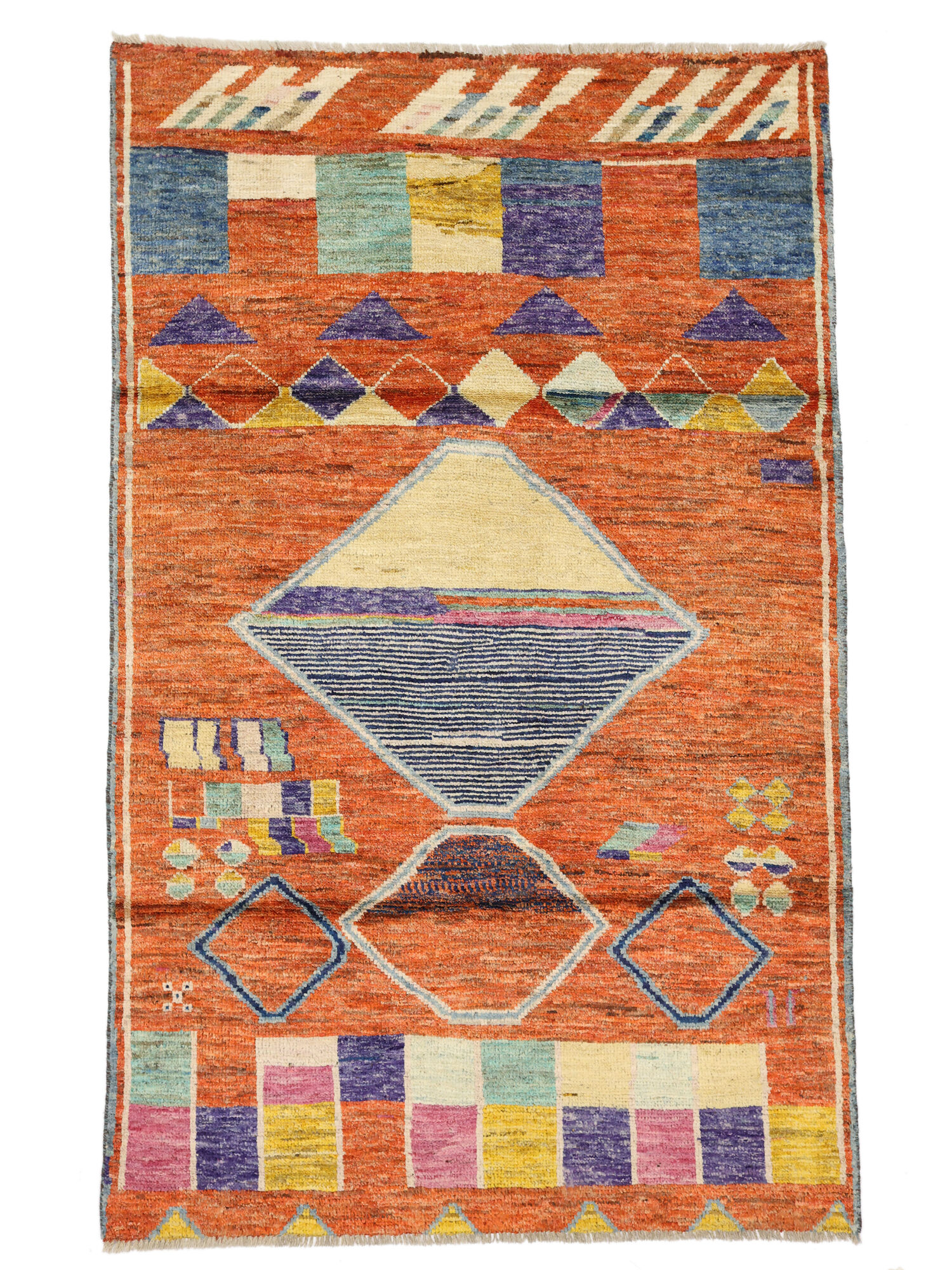 Berber Colourful Matta 116x186