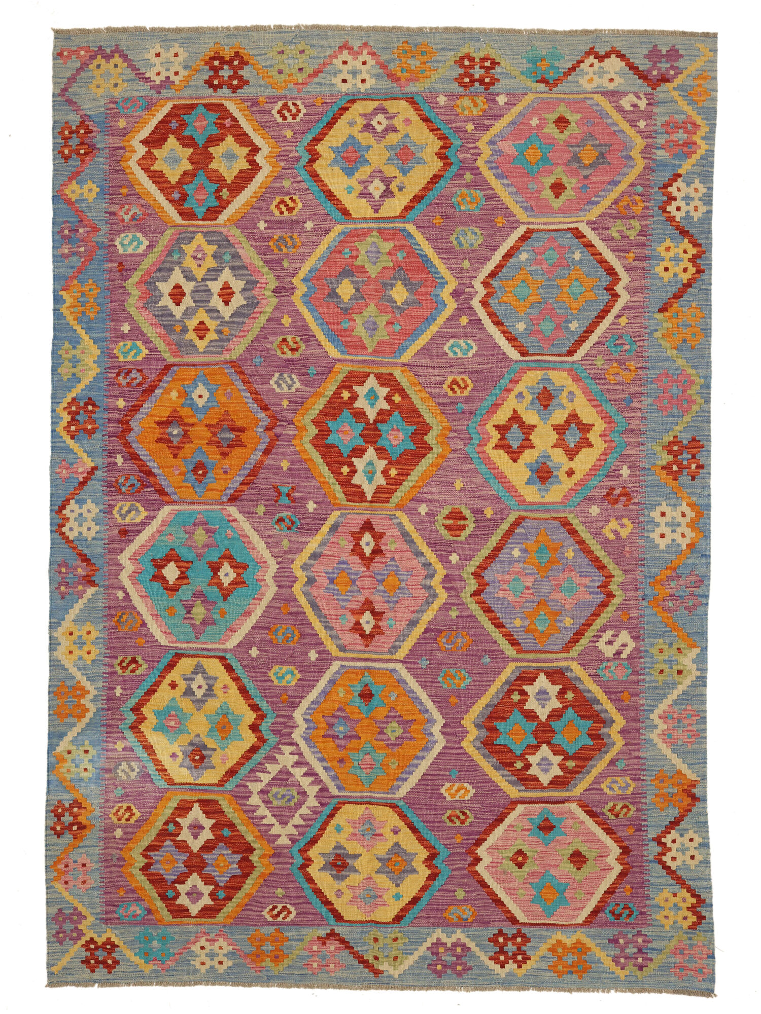 Kelim Afghan Old style Matta 173x248