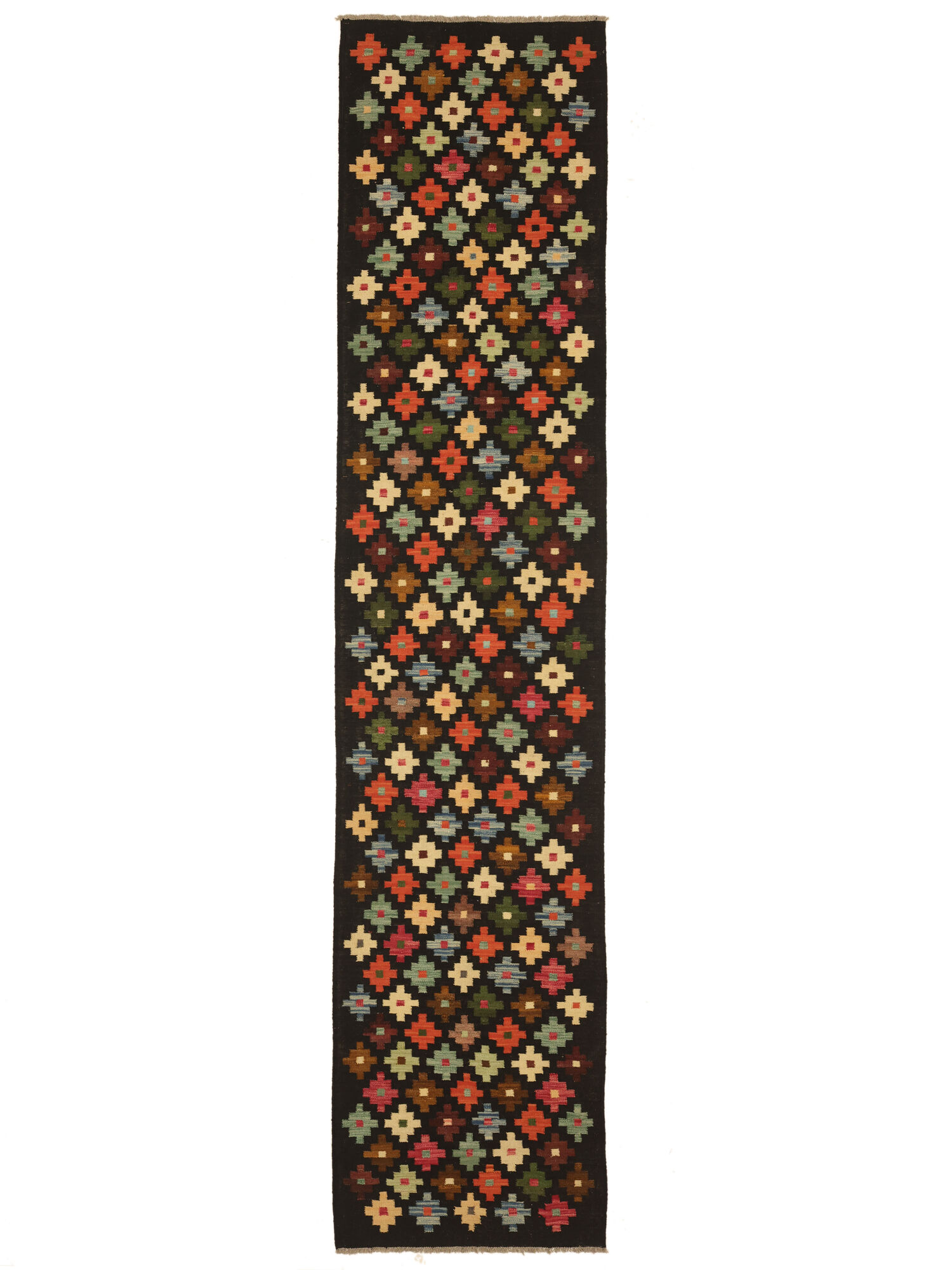 Kelim Afghan Old style Matta 87x398