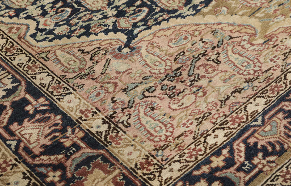 Antichi Farahan ca. 1900 Tappeto 135x200 - CarpetVista