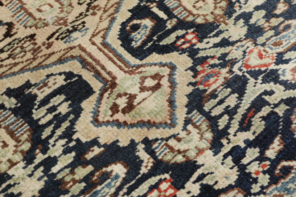 Antichi Farahan ca. 1900 Tappeto 135x200 - CarpetVista