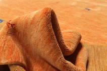 
    Gabbeh loom Two Lines - Orange - 190 x 290 cm
  