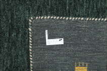 
    Gabbeh loom Two Lines - Dark grey / Green - 200 x 200 cm
  