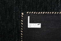 
    Gabbeh loom Two Lines - Black / Grey - 80 x 250 cm
  