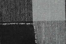 
    Check Kilim - Black / Grey - 120 x 180 cm
  