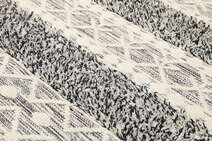 
    Kilim Berber Ibiza - White / Black - 300 x 400 cm
  