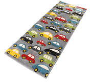 
    Cars - Grey / Multicolor - 80 x 200 cm
  