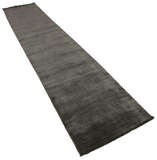 
    Handloom fringes - Black / Grey - 80 x 400 cm
  