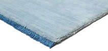 
    Handloom fringes - Light blue - 200 x 250 cm
  