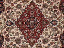 
    Ilam Sherkat Farsh silk - Brown - 100 x 145 cm
  