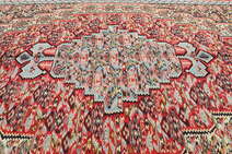 
    Kilim Senneh Fine - Red - 142 x 259 cm
  