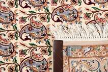 
    Isfahan silk warp - Brown - 106 x 161 cm
  
