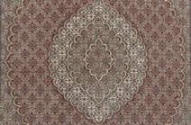 
    Tabriz 50 Raj with silk - Brown - 155 x 209 cm
  