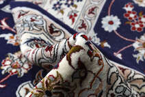 
    Isfahan silk warp signed: Intashari - Beige - 110 x 162 cm
  