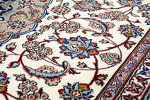 
    Isfahan silk warp signed Sanai Dust - Grey - 152 x 225 cm
  