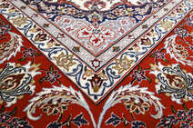
    Isfahan silk warp signed: Entashari - Beige - 159 x 230 cm
  
