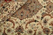 
    Isfahan silk warp - Beige - 110 x 158 cm
  