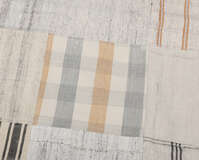 
    Kilim Patchwork - Light grey - 170 x 230 cm
  