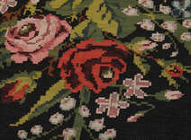 
    Rose Kelim Moldavia - Black - 210 x 390 cm
  