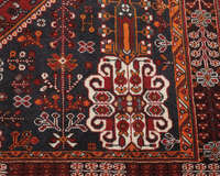 
    Qashqai - Dark red - 160 x 246 cm
  
