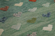 
    Kilim Nimbaft - Green - 257 x 342 cm
  