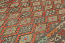 
    Kilim Afghan Old style - Brown - 194 x 293 cm
  